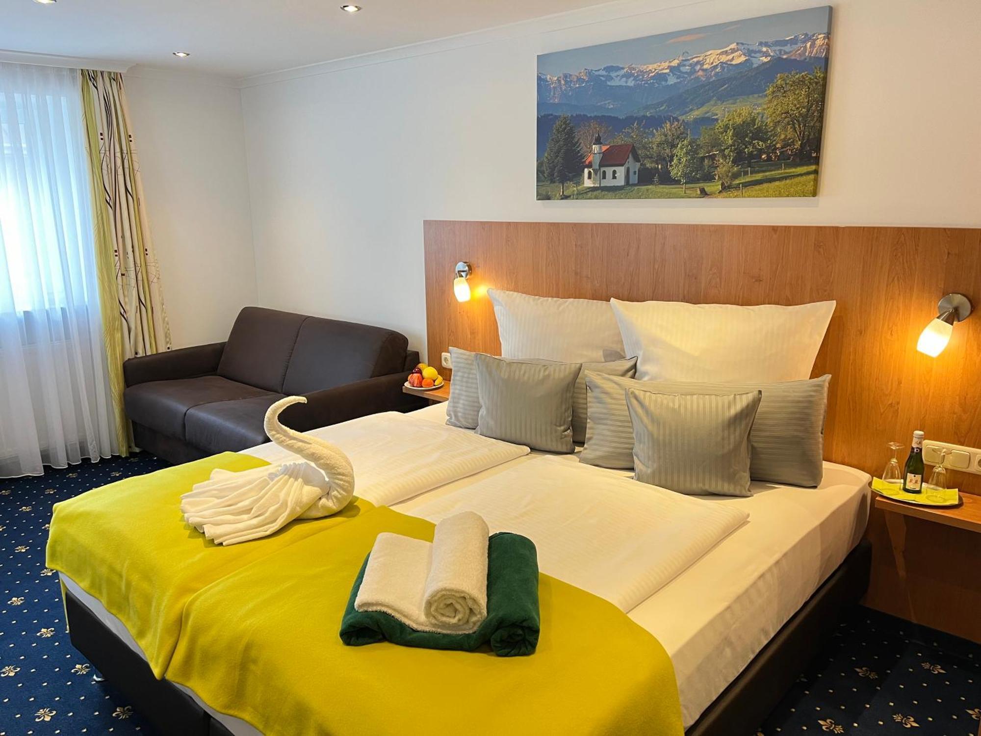 Hotel Post - Regionales Grosses Fruehstuecksbuffet - Auch Gf & Lf Scheidegg Dış mekan fotoğraf